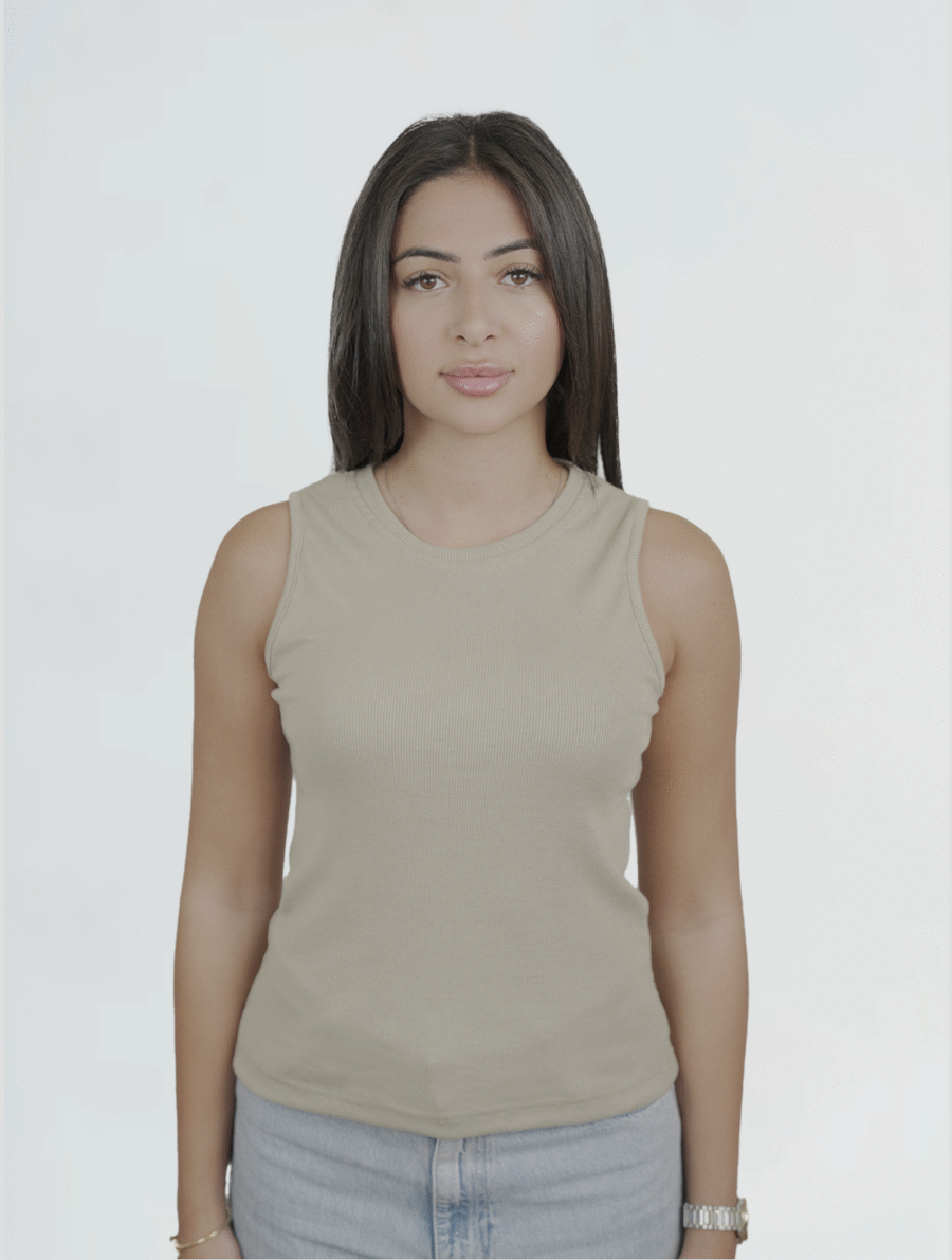 Tank top Khaki